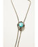Image #3 - Shyanne Women's Floral Concho Bolo Necklace, Silver, hi-res