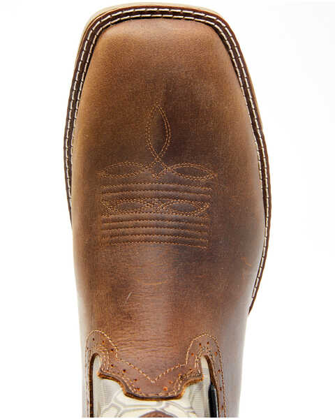 Image #6 - Double H Men's Kryptek Waterproof Western Boots - Broad Square Toe, Brown, hi-res