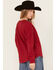 Image #4 - Ariat Women's Desert Graphic Long Sleeve Graphic Shirt, Red, hi-res
