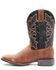 Image #3 - Durango Men's Brown Westward Western Performance Boots - Broad Square Toe, Brown, hi-res