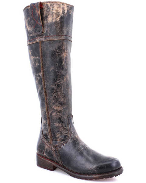 Image #1 - Bed Stu Women's Jacqueline Tall Riding Boots - Round Toe, , hi-res