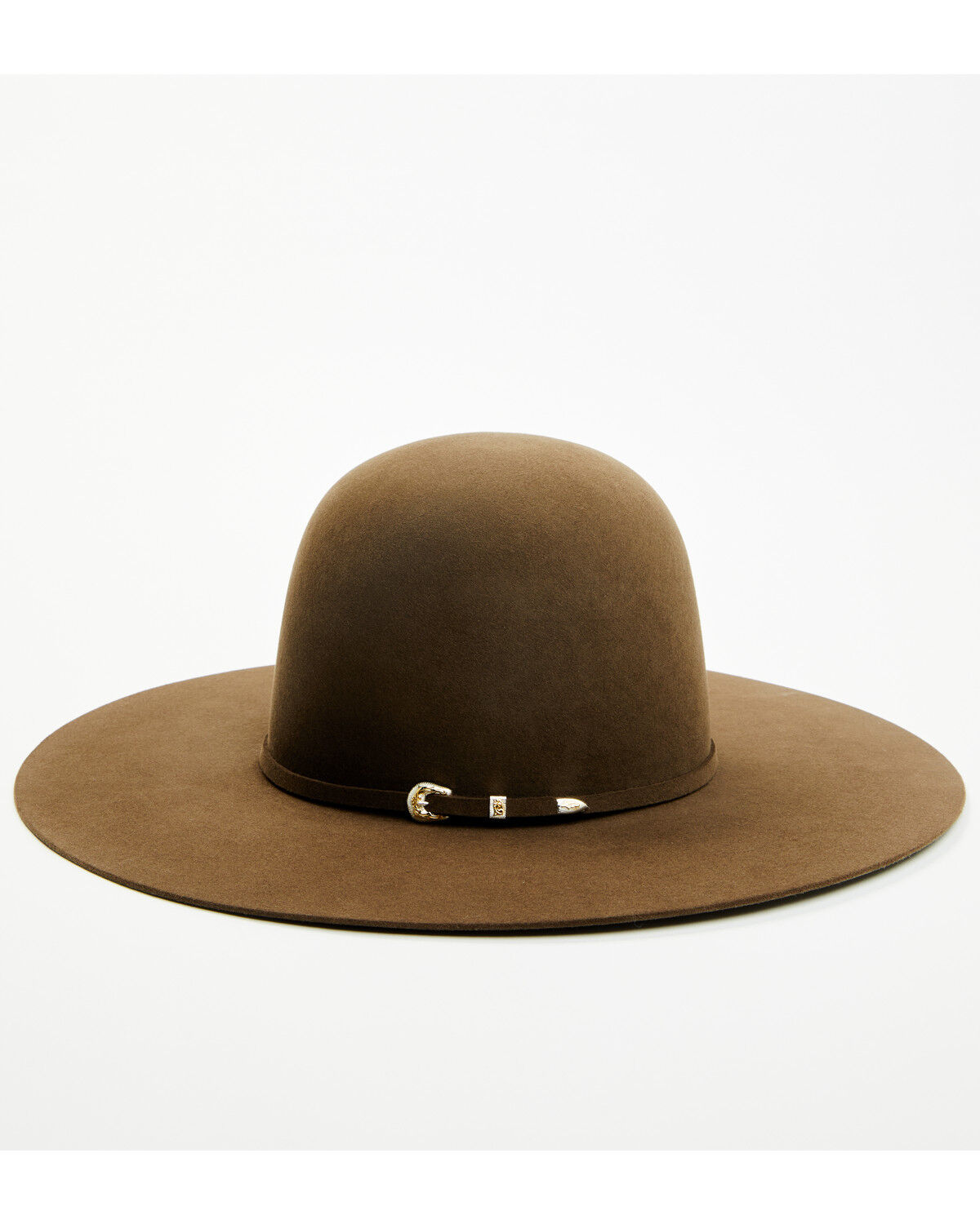 Image #3 - Serratelli Salinas 20X Felt Cowboy Hat, Brown, hi-res