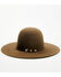 Image #3 - Serratelli Salinas 20X Felt Cowboy Hat, Brown, hi-res