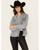 Image #1 - Veveret Women's Embellished Denim Jacket, , hi-res