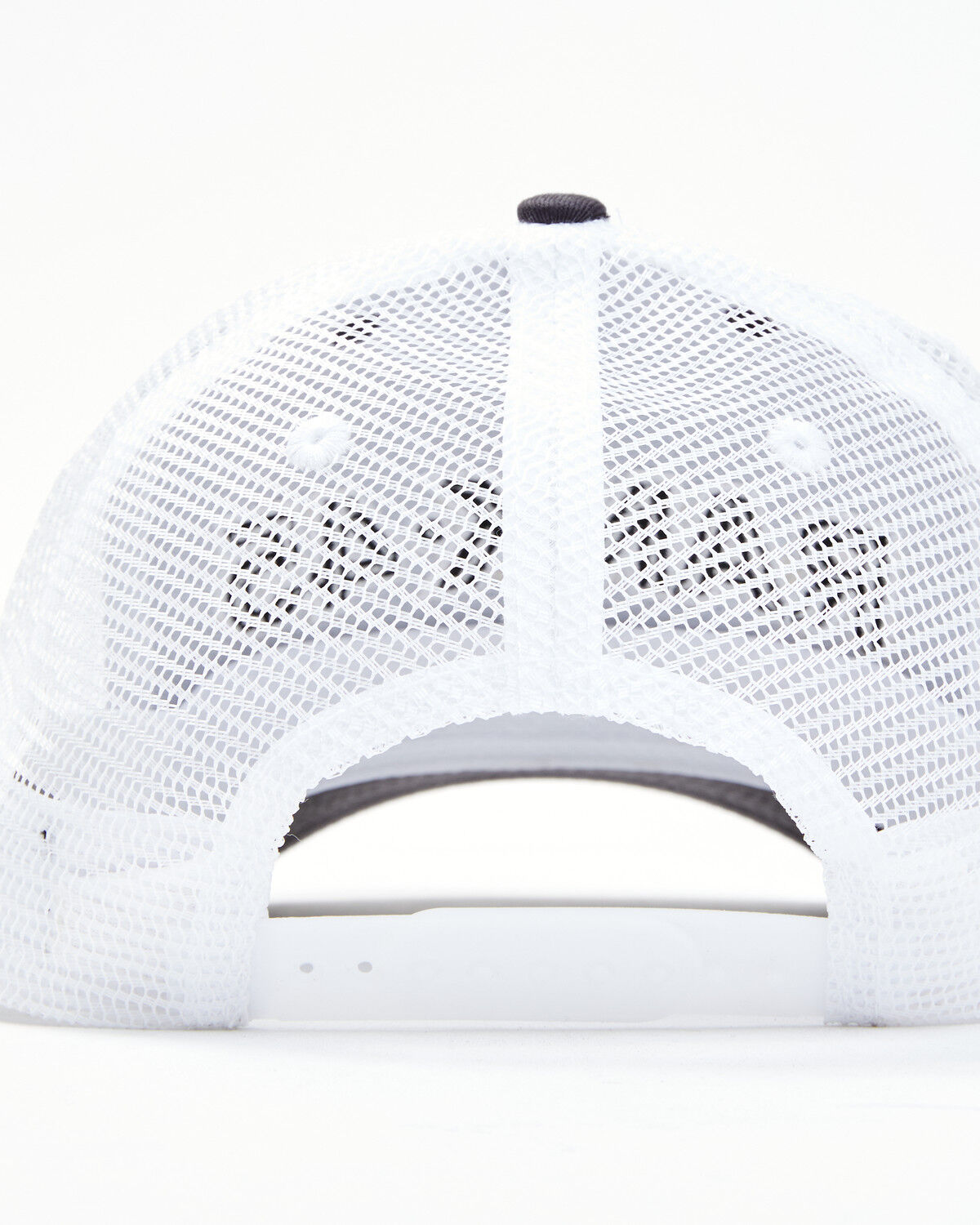 Image #3 - RANK 45® Men's Embroidered Logo Mesh-Back Ball Cap, Grey, hi-res