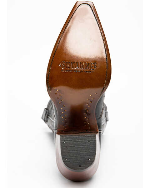 Image #7 - Shyanne Women's High Desert Western Boots - Snip Toe, Black, hi-res