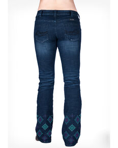 Cowgirl Tuff Women's Rio Grande Jeans, Blue, hi-res