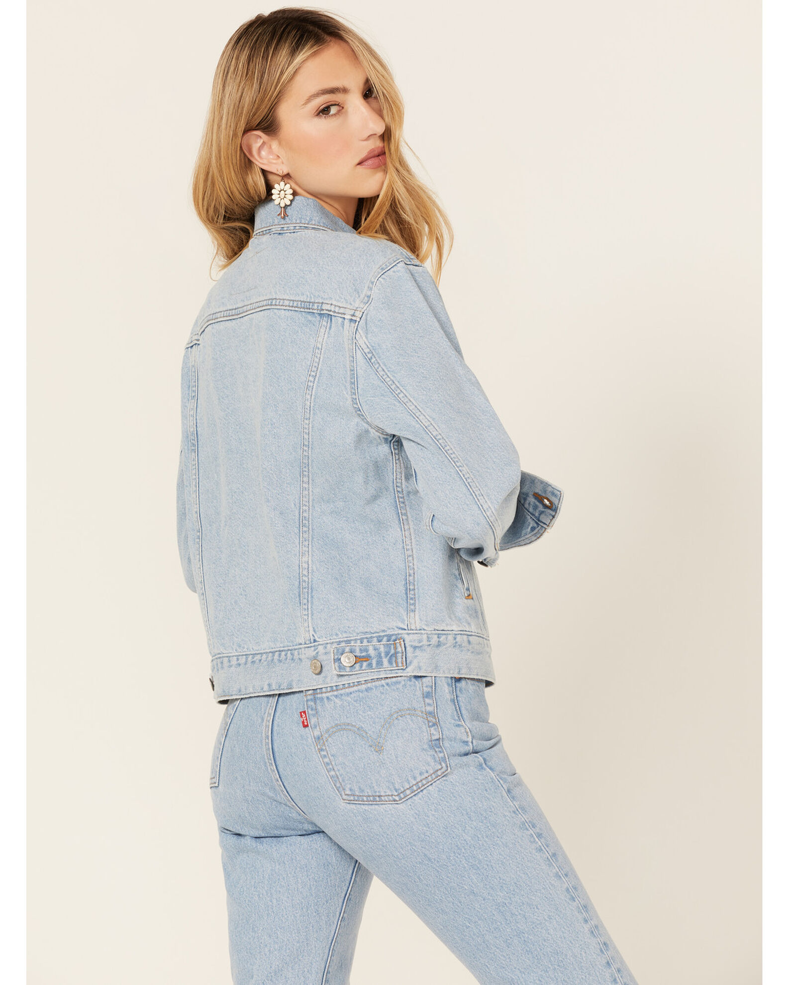 Women's levi's ex boyfriend trucker jacket cheap