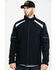 Hawx Men's Reflective Polar Fleece Moto Work Jacket , Black, hi-res