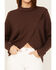 Image #3 - Revel Women's Mockneck Wrap Sweater, Brown, hi-res