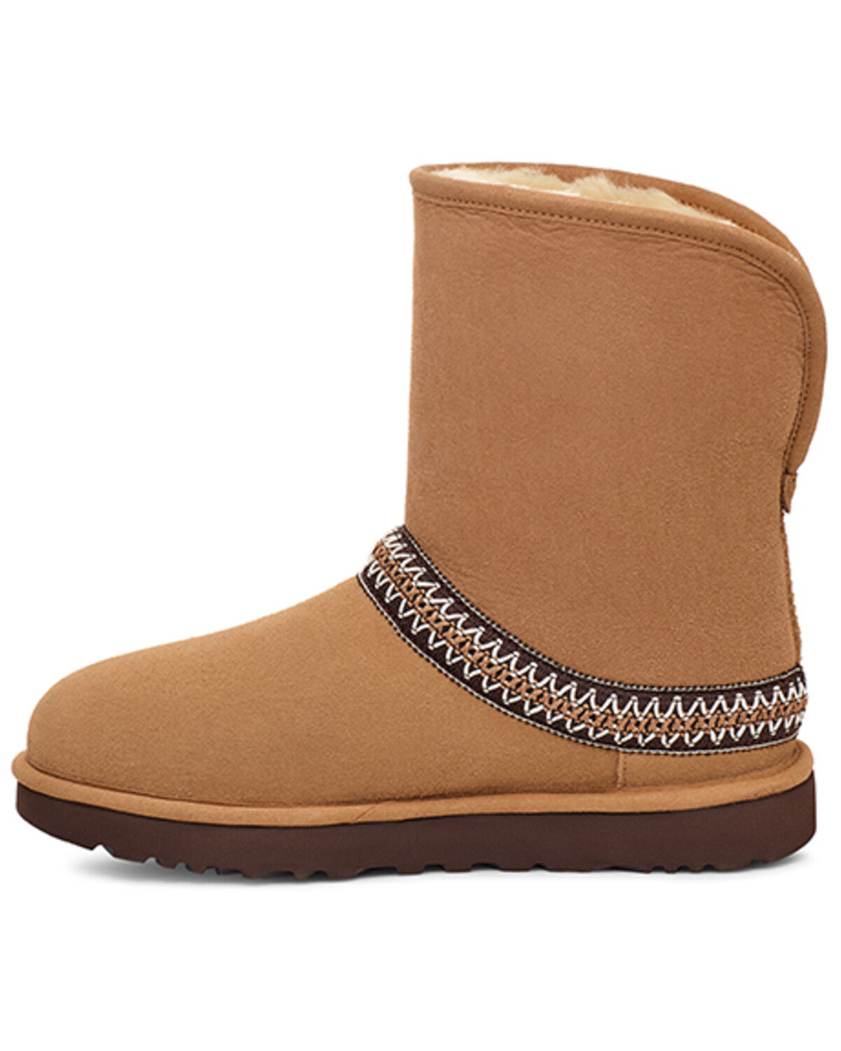 Image #3 - UGG Women's Classic Short Crescent Boots, Chestnut, hi-res