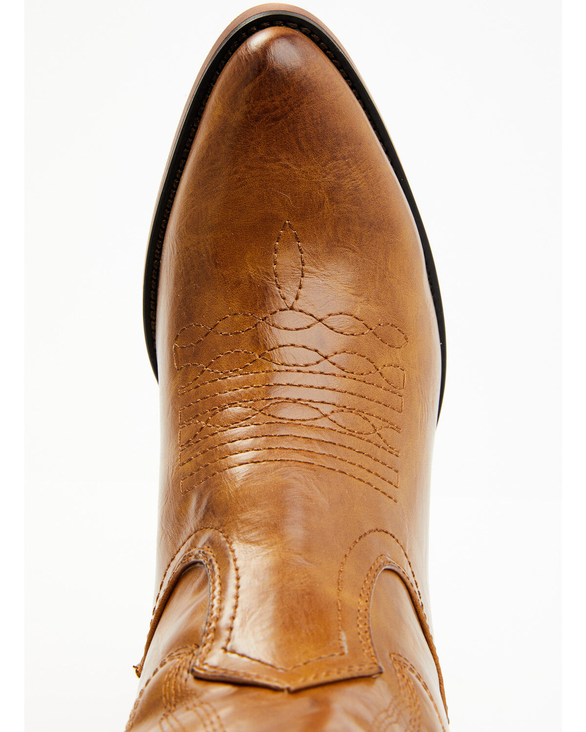Image #6 - Roper Women's Nettie Western Boots - Round Toe, Tan, hi-res