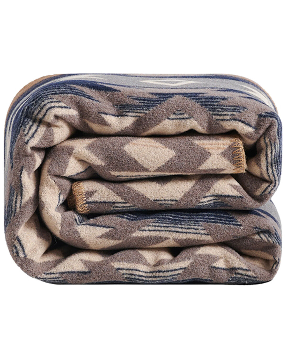 Image #4 - HiEnd Accents Taos Wool Blend Throw Blanket, Tan, hi-res