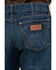 Image #4 - Wrangler Retro Men's Boot Barn Exclusive Phillips Dark Relaxed Bootcut Jeans , , hi-res