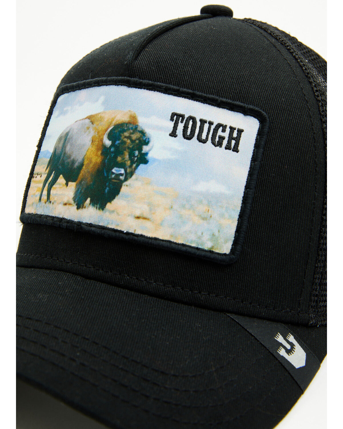 Image #2 - Goorin Bros Men's Boot Barn Exclusive Tough Ball Cap, Black, hi-res