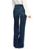 Image #1 - Ariat Women's Kelsea Trouser Stretch Wide Leg Jeans, Blue, hi-res