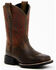 Ariat Boys' Quickdraw Western Boots - Square Toe, Distressed, hi-res