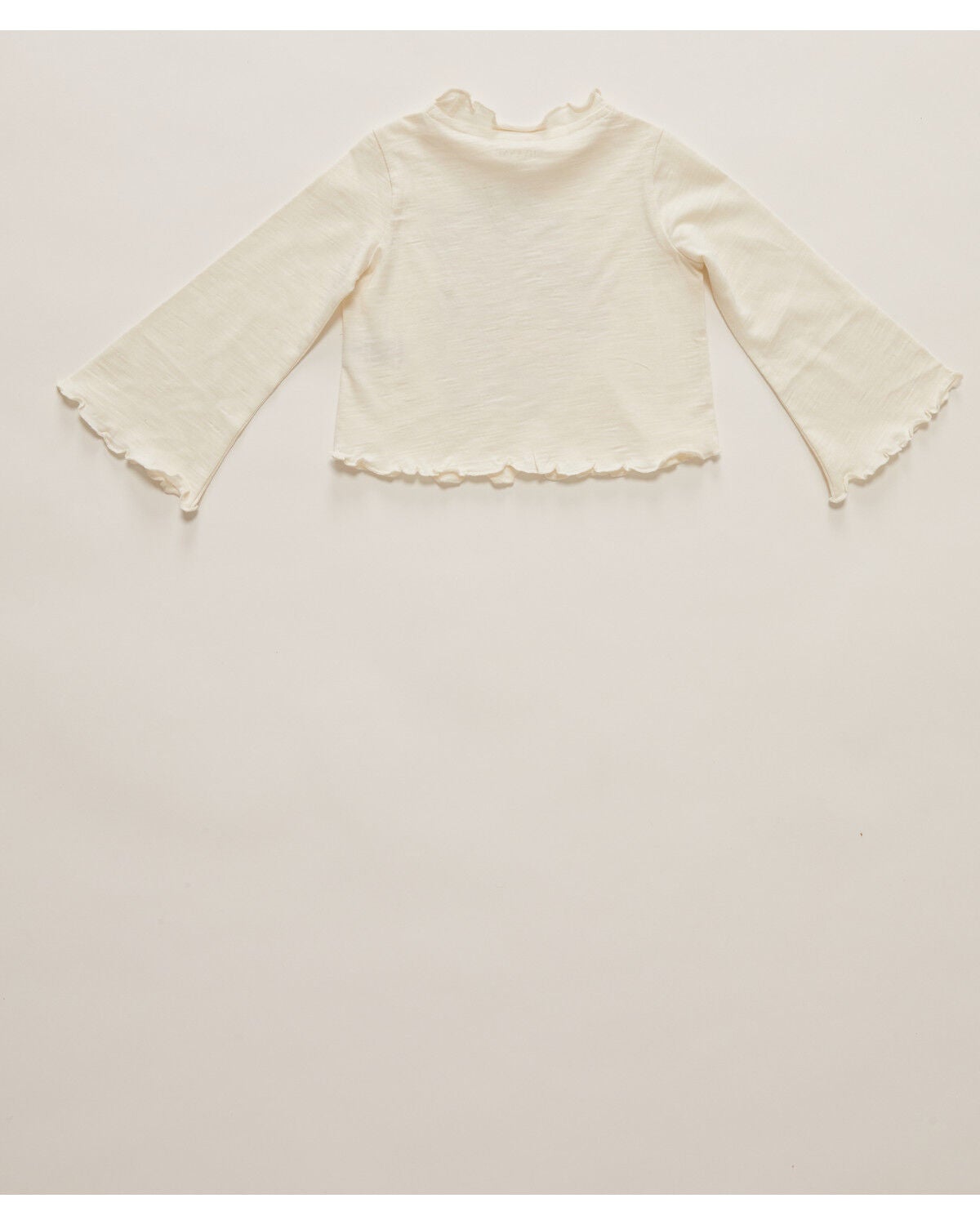 Image #3 - Shyanne Toddler Girls' Horse Print Long Bell Sleeve Shirt, Cream, hi-res