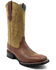 Image #1 - Ferrini Men's Maverick Western Boots - Broad Square Toe, Lt Brown, hi-res