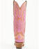 Image #6 - Corral Women's Studded Neon Blacklight Western Boots - Snip Toe, Pink, hi-res