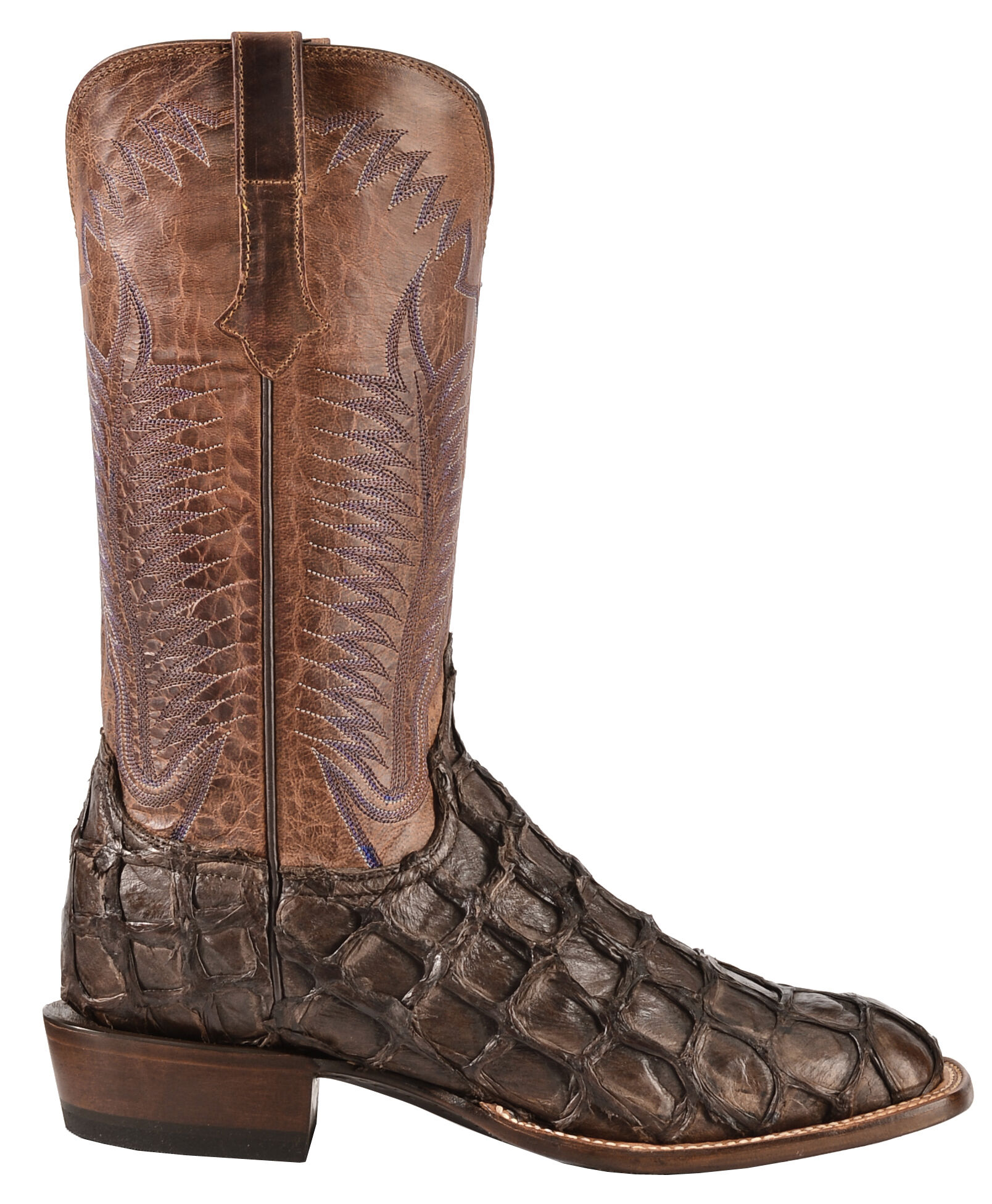 Lucchese pirarucu boots Clearance