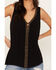Image #4 - Idyllwind Women's Camellia Sleeveless Top, Black, hi-res
