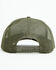 Image #3 - Stetson Women's Buffalo Embroidered Ball Cap, Green, hi-res