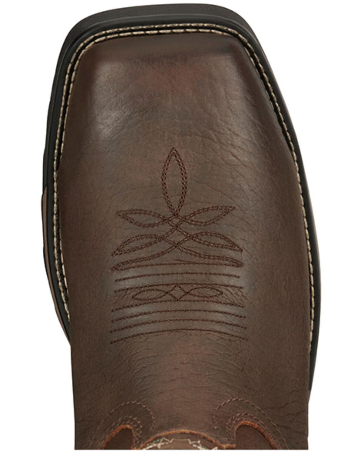 Image #6 - Tony Lama Men's Anchor Water Buffalo Pull On Western Work Boots - Composite Toe, Brown, hi-res