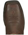 Image #6 - Tony Lama Men's Anchor Water Buffalo Pull On Western Work Boots - Composite Toe, Brown, hi-res