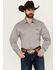 Image #1 - Kimes Ranch Men's Team Solid Long Sleeve Button-Down Performance Western Shirt, Grey, hi-res