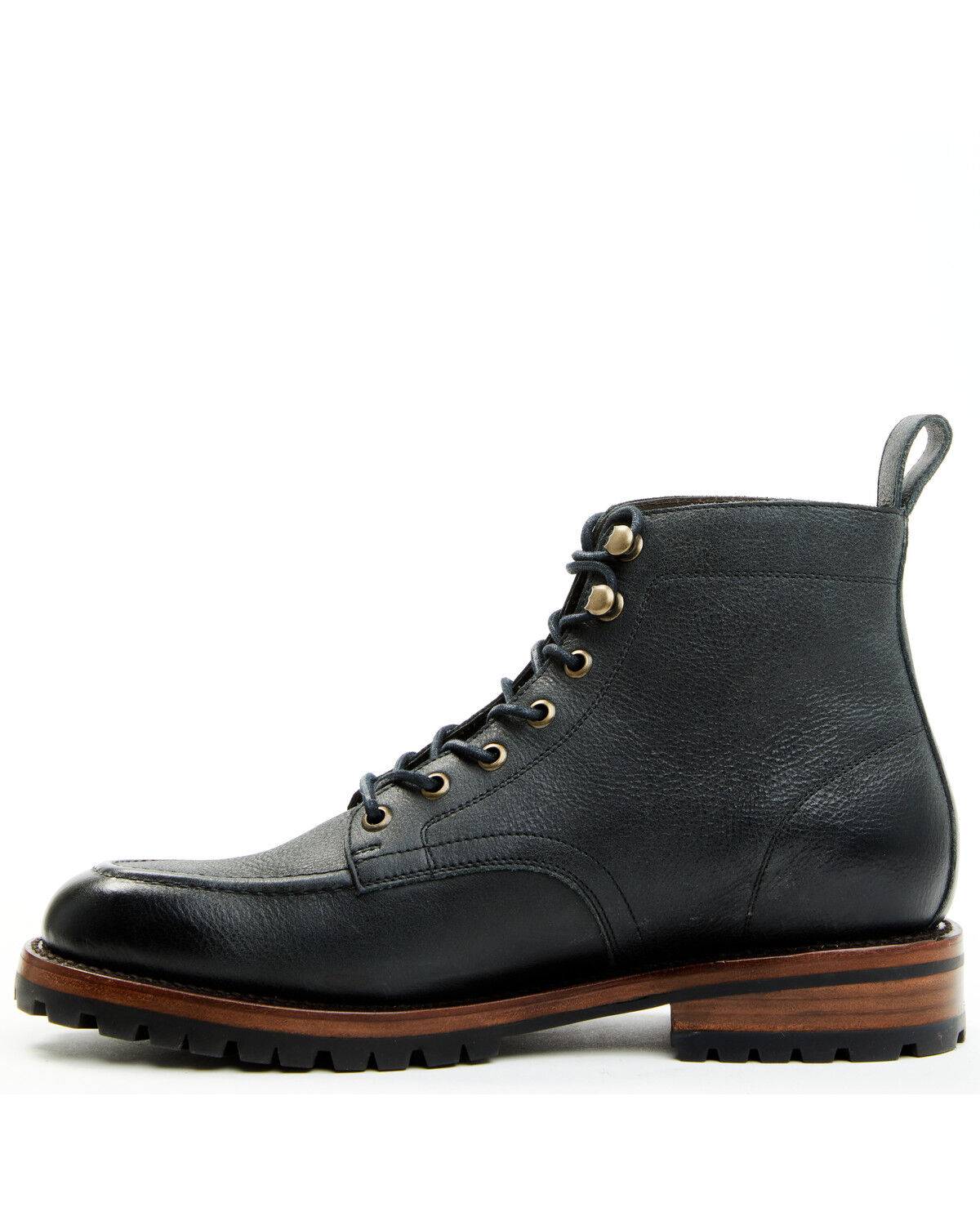 Image #3 - Brothers and Sons Men's Boondocks Casual Boots - Moc Toe, Black, hi-res