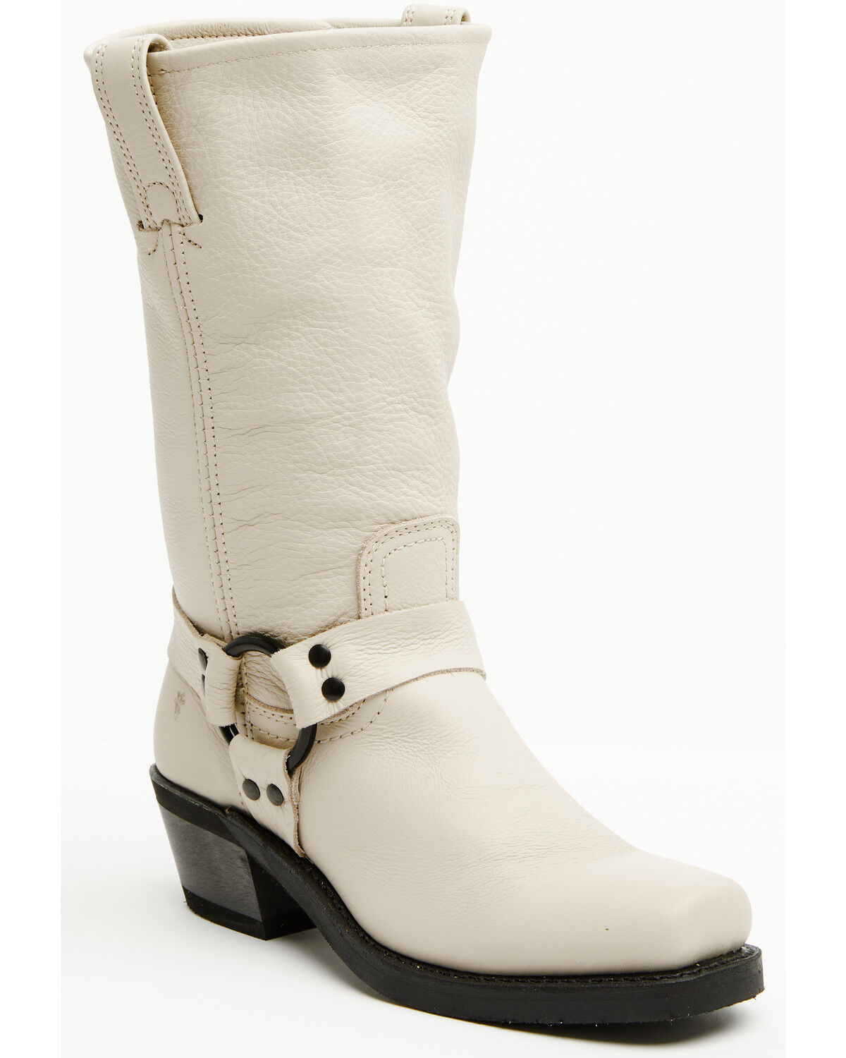 Image #1 - Frye Women's Harness 12R Boots - Square Toe, Stone, hi-res