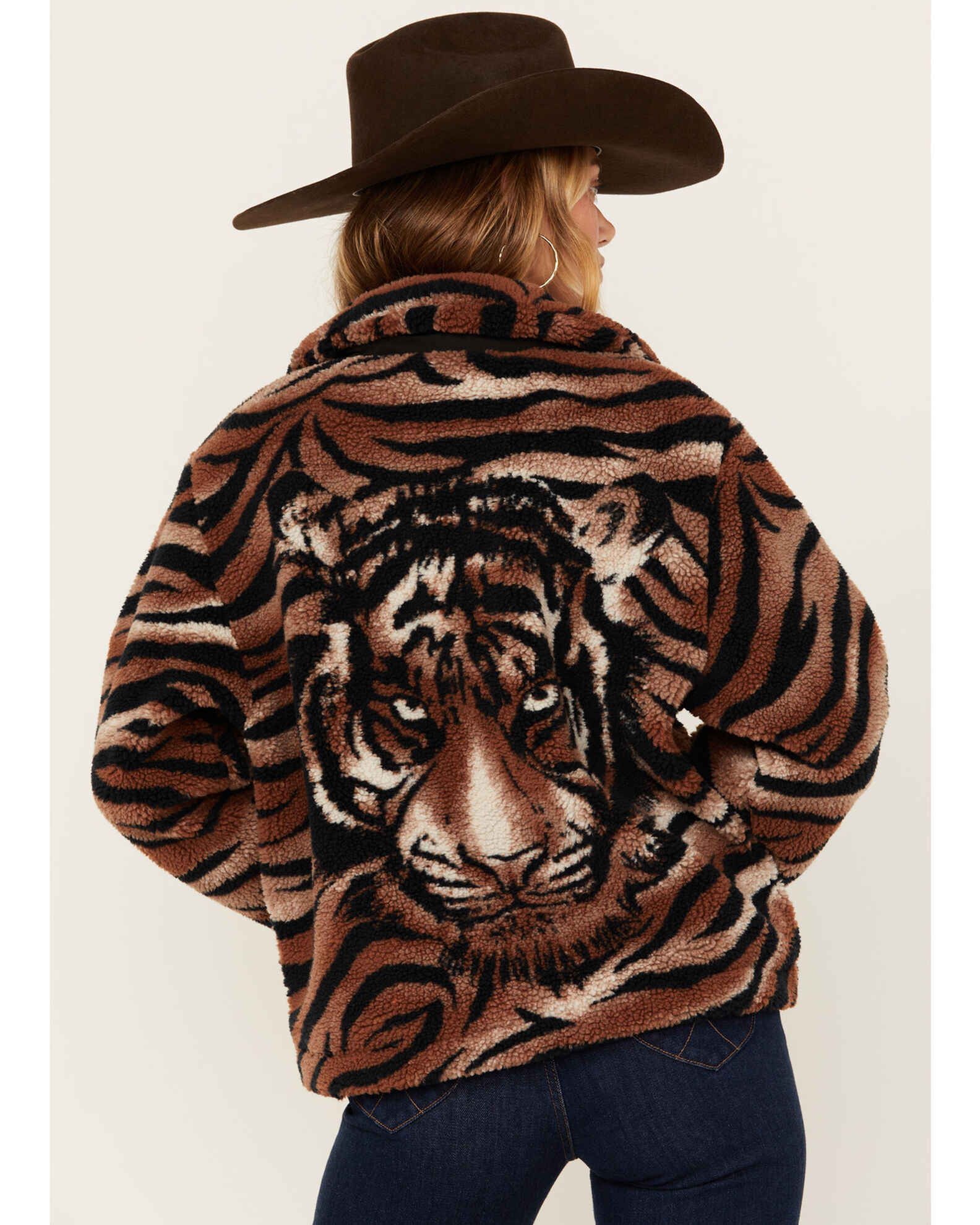 Jacket tiger print sale
