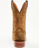 Image #5 - Dan Post Men's Brigston Western Boots - Broad Square Toe, Chocolate, hi-res