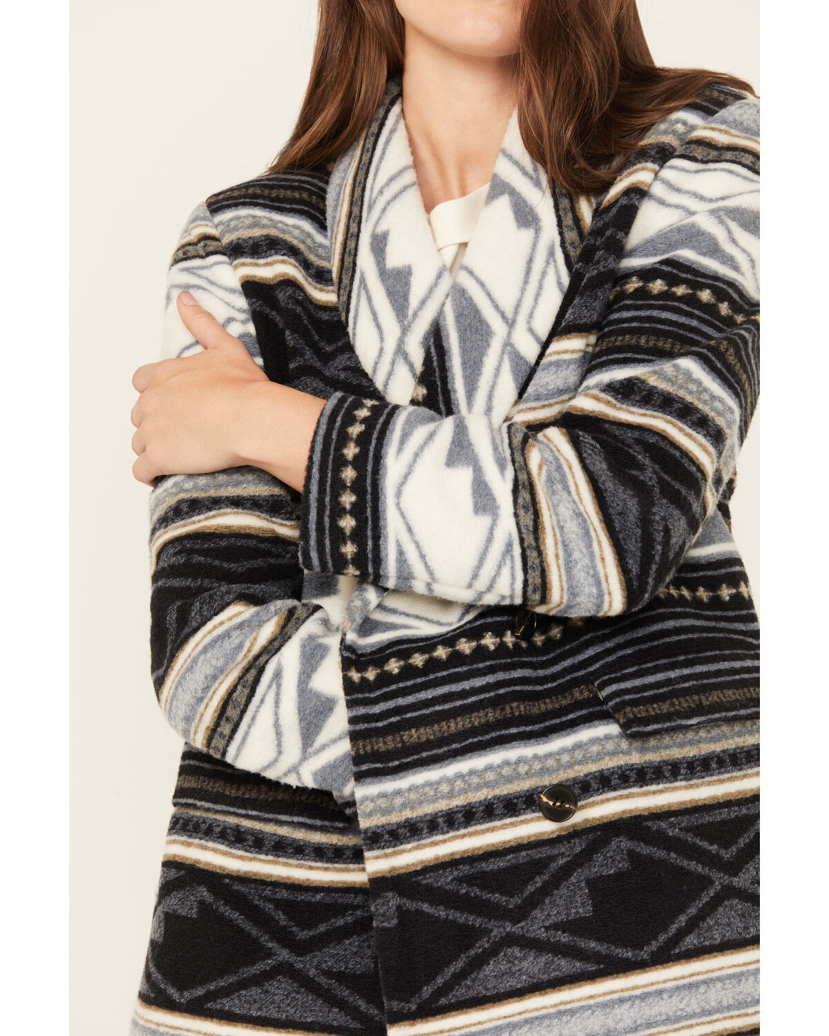 Image #3 - Driftwood Women's Blanch Southwestern Print Blazer, Multi, hi-res