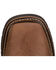 Image #6 - Justin Men's Ames 11" Pull-On Work Boots - Soft Toe, Medium Brown, hi-res