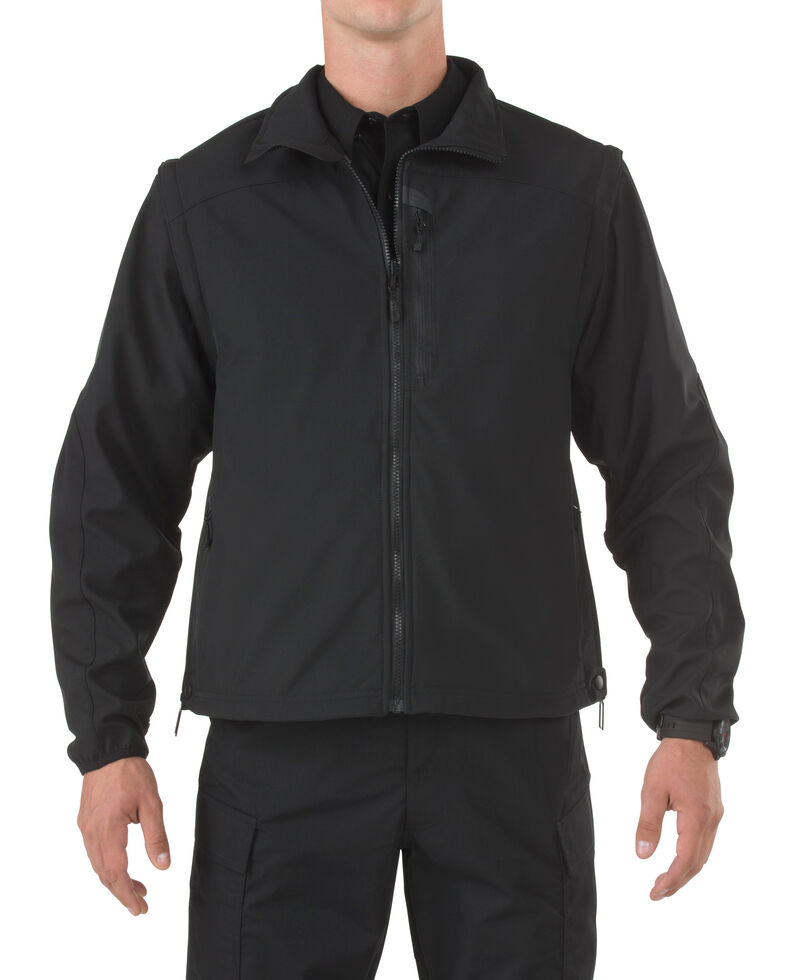 5.11 Valiant Softshell Jacket, Black, hi-res