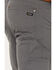 Image #4 - Hawx Men's Santiago Double Front Logger Work Pants, Charcoal, hi-res
