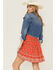 Image #3 - Shyanne Women's Light Denim Cropped Fray Jacket, Light Wash, hi-res