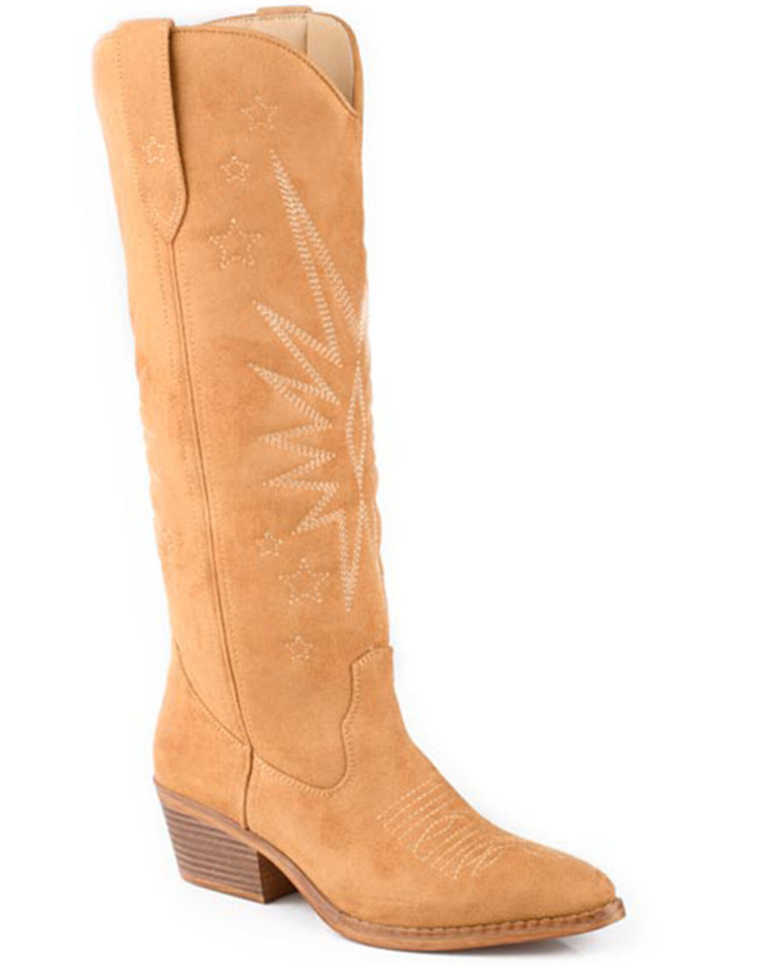 Roper Women s Starburst Tall Western Boots Round Toe Country Outfitter