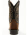 Image #5 - Justin Men's Rendon Western Boots - Round Toe, Brown, hi-res