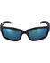 Image #2 - Edge Eyewear Men's Kazbek Polarized Aqua Precision Safety Sunglasses, Black, hi-res