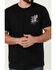 Image #3 - Howitzer Men's We Will Defend Short Sleeve Graphic T-Shirt, Black, hi-res