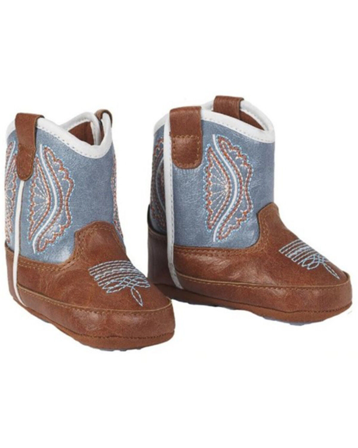 Image #1 - Ariat Infant-Girls Lil Stomper Shelby Western Boots, Tan, hi-res