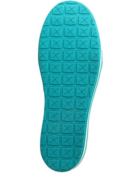Twisted X Women's HOOey Loper Shoes - Moc Toe, Blue, hi-res