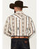 Image #4 - Rock & Roll Denim Men's Southwestern Striped Print Long Sleeve Pearl Snap Stretch Western Shirt, , hi-res