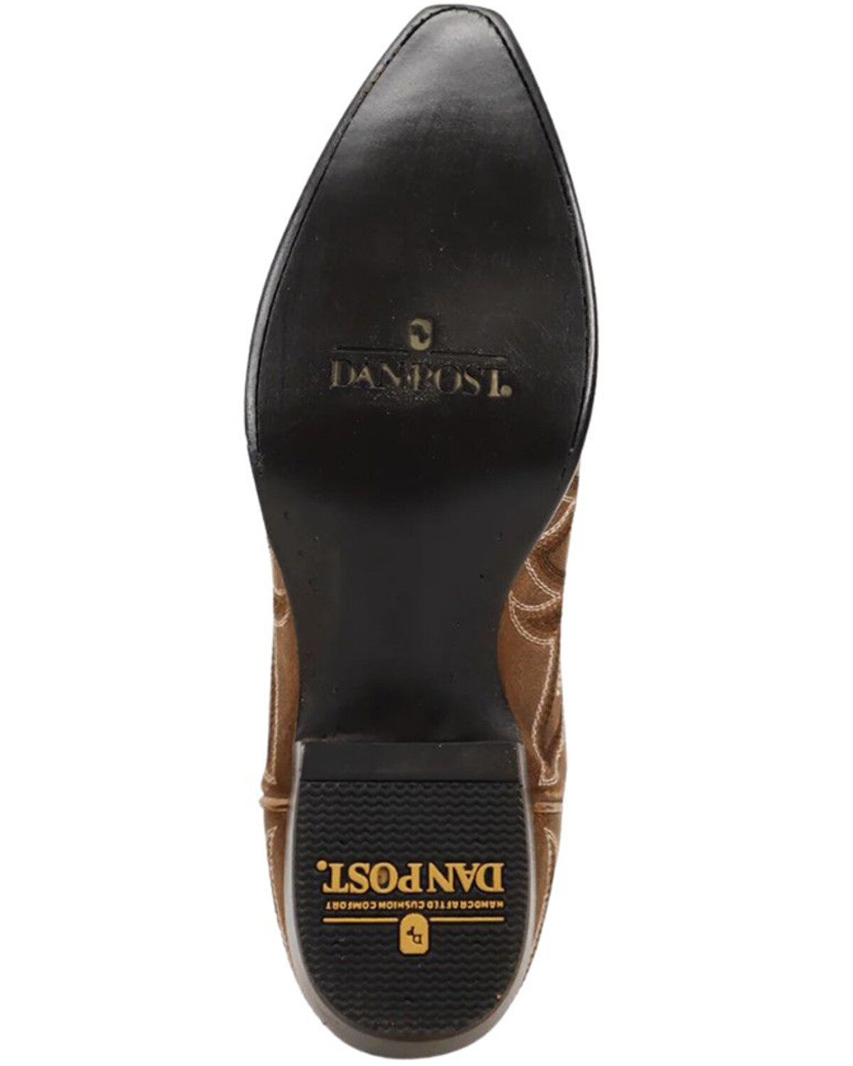 Image #7 - Dan Post Men's Triton Tall Western Boots - Snip Toe, Tan, hi-res