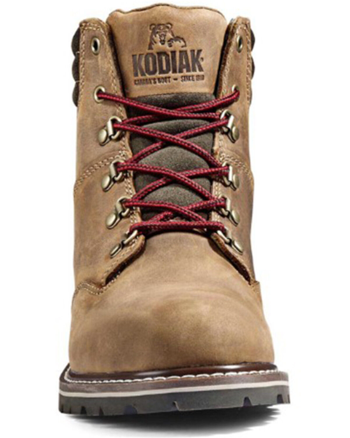 Image #4 - Kodiak Women's Bralorne 6" Waterproof Work Boots - Soft Toe, Medium Brown, hi-res