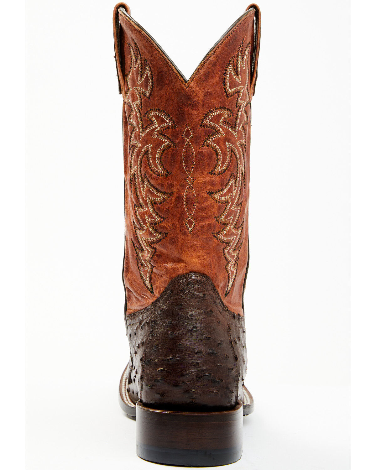 Image #5 - Cody James Men's Sienna Genuine Ostrich Exotic Western Boots - Broad Square Toe, , hi-res