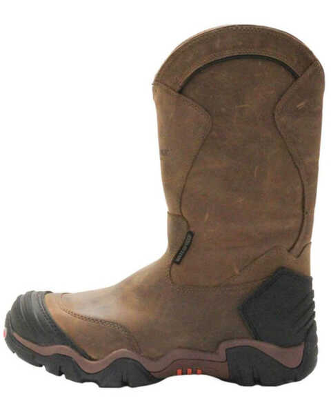 Chippewa Men's Cross Terrain Waterproof Western Work Boots - Nano Composite Toe, Brown, hi-res